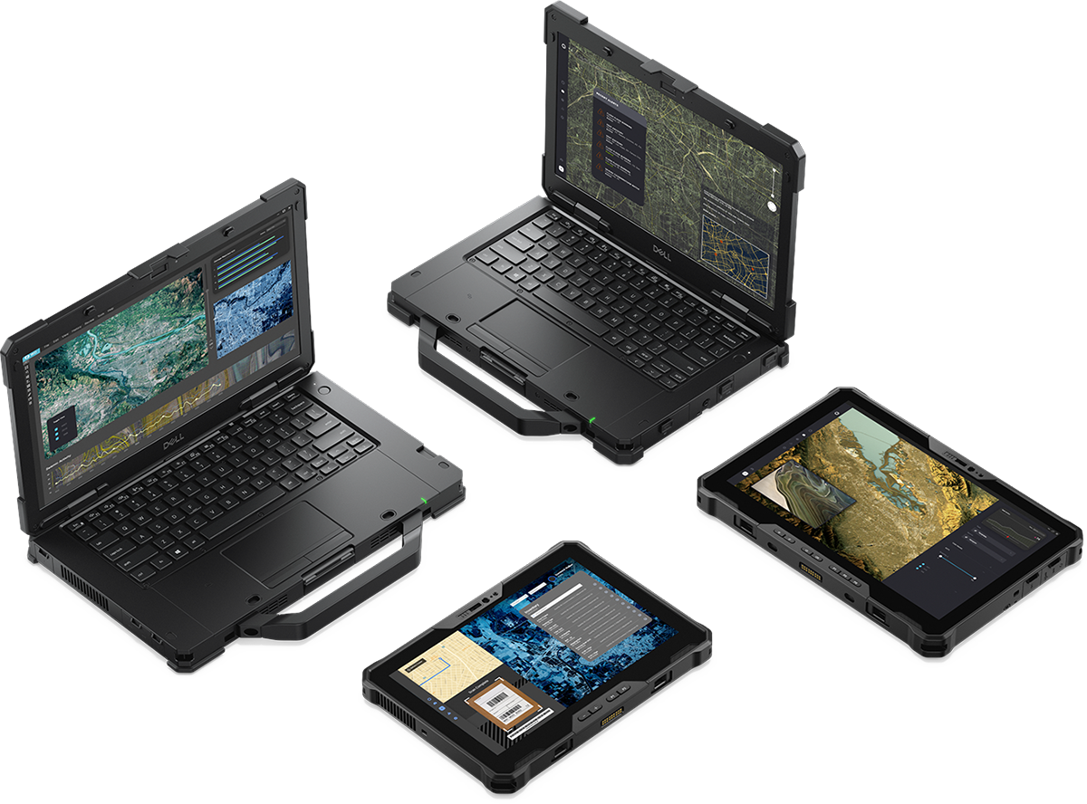 Dell Latitude Rugged distintos tipos de notebooks