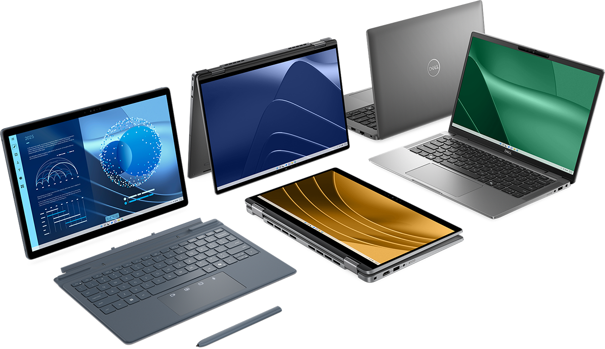Dell Latitude distintos tipos de notebooks