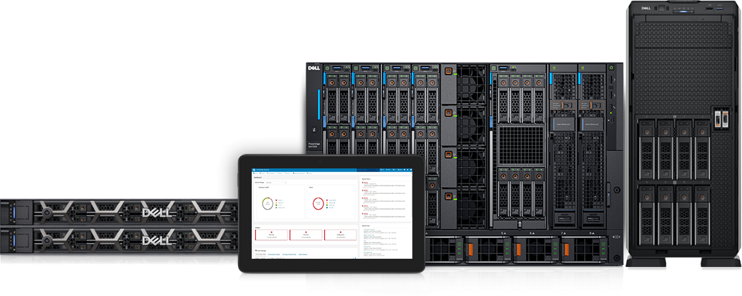 DellEMC PowerEdge distintos tipos de servidores